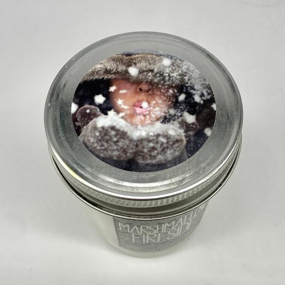 Bath & Body Works MARSHMALLOW FIRESIDE Single-Wick Scented Candle - Picture 2 of 5